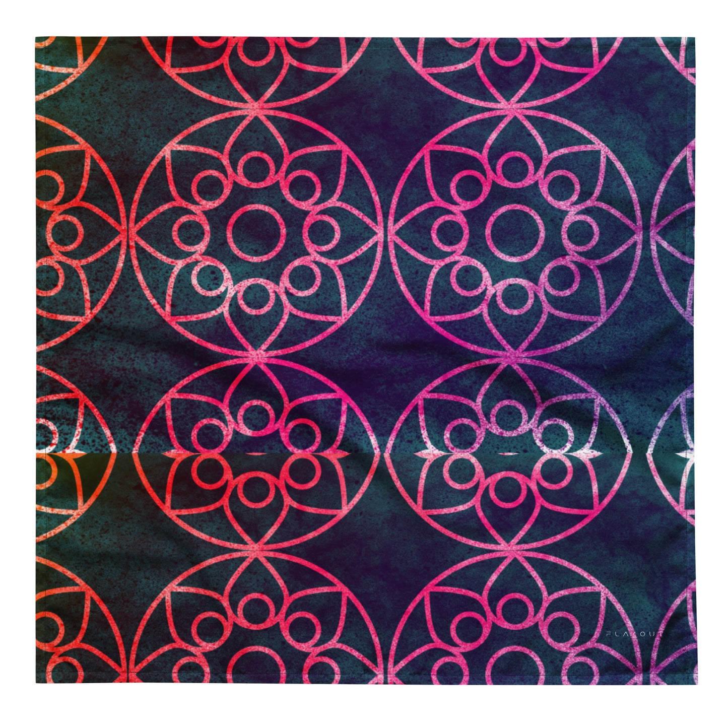 Roundel Weave Unisex Recycled Bandana - FLAKOUT