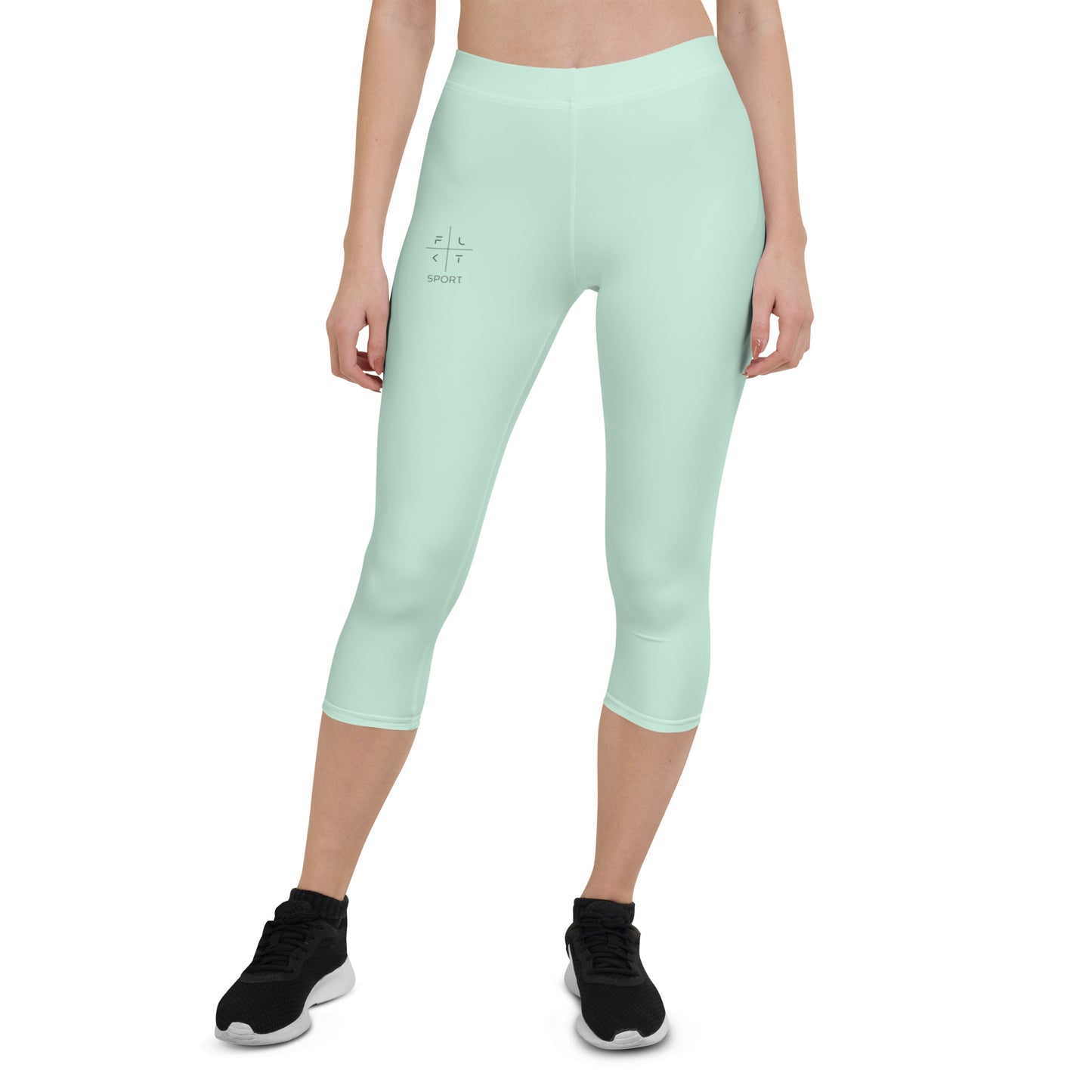 Dewdrop Dream FLAKOUT Sport Women's Capri Leggings - FLAKOUT