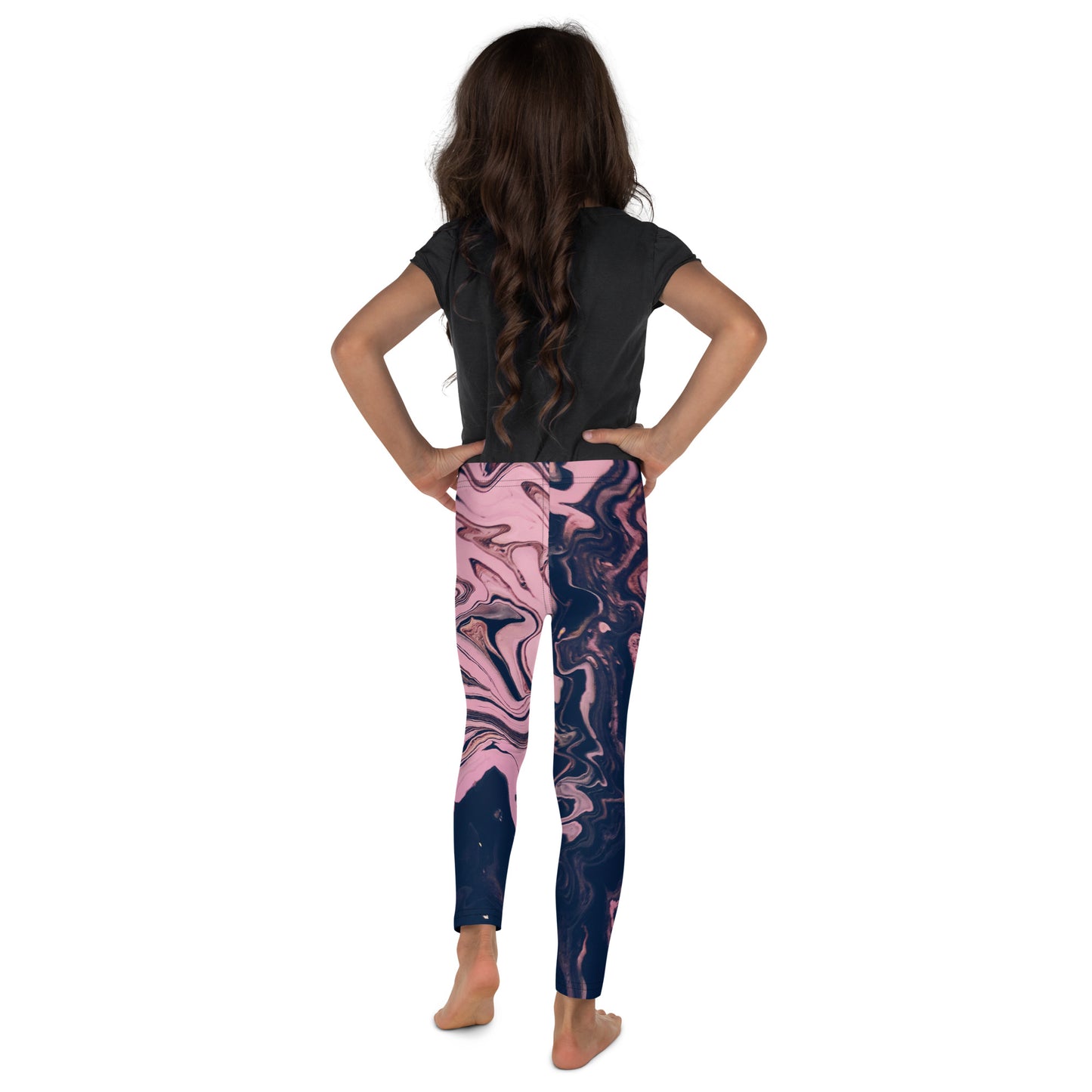 Azure Twilight Girl's Leggings - FLAKOUT