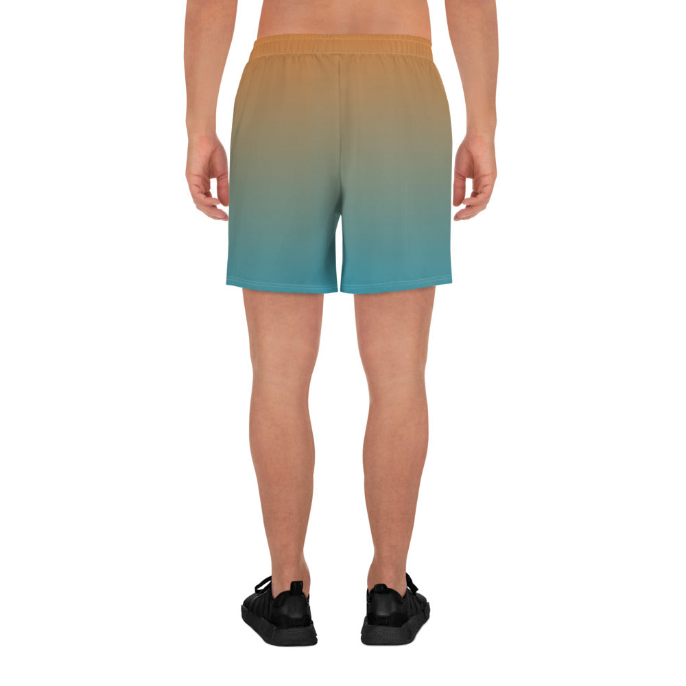 FLAKOUT Sport Peachy Keen Men's Recycled Athletic Shorts - FLAKOUT