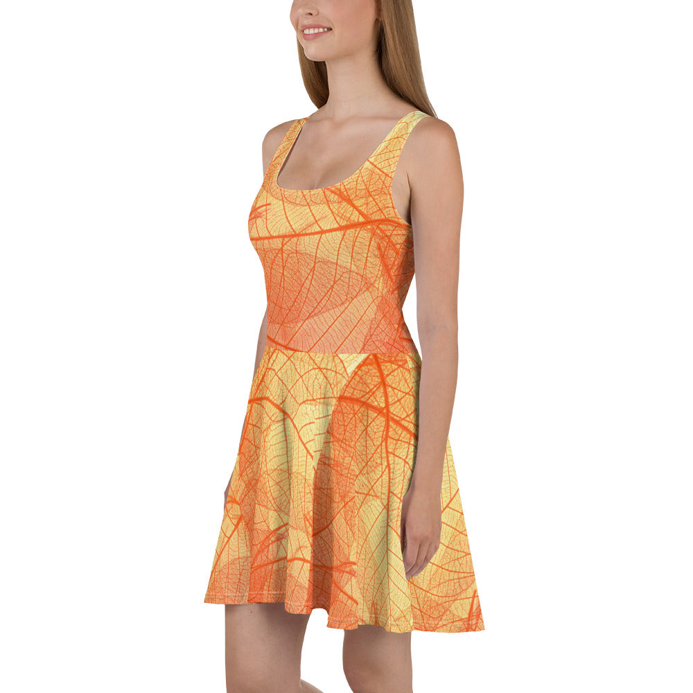 Vermilion Wisps Women's Skater Dress - FLAKOUT