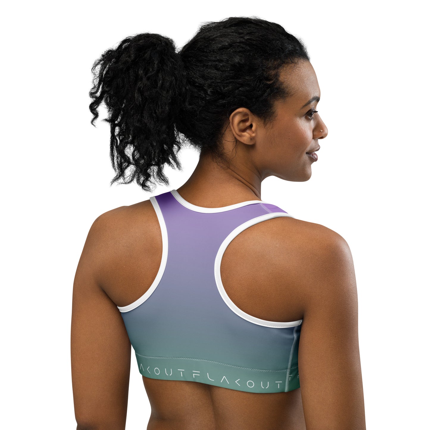 Lavender Lullaby Women's Sports Performance Bra - FLAKOUT