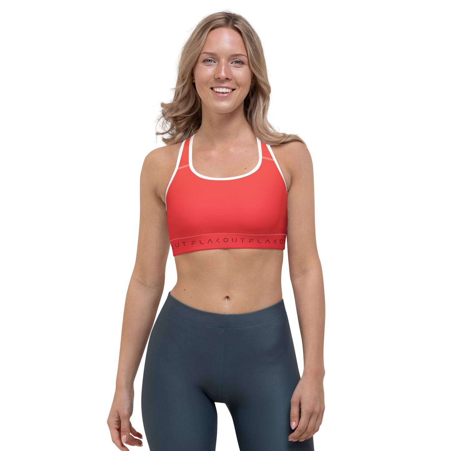 Sunset Shimmer Women's Sports Performance Bra - FLAKOUT