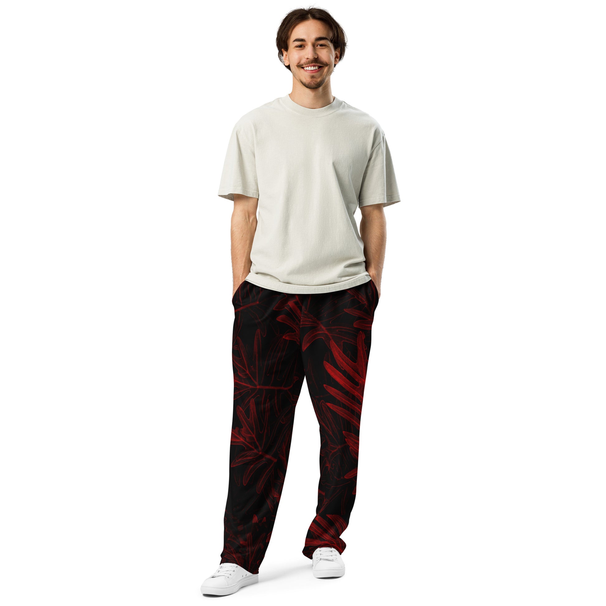 Bloodleaf Unisex Wide-leg Recycled Joggers - FLAKOUT