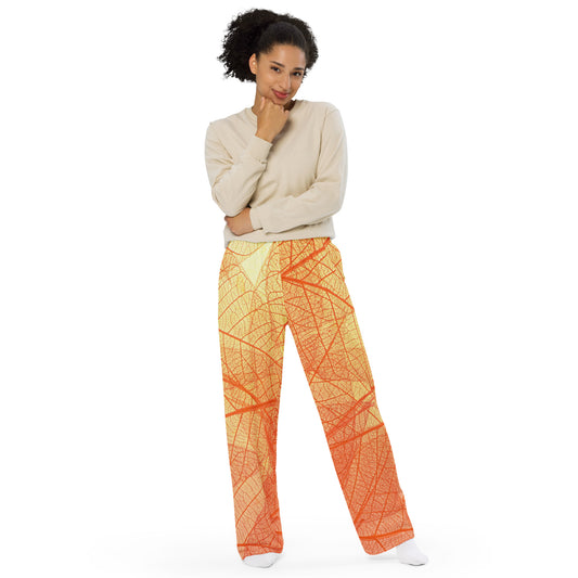 Vermilion Wisps Women's Wide-leg Pants - FLAKOUT