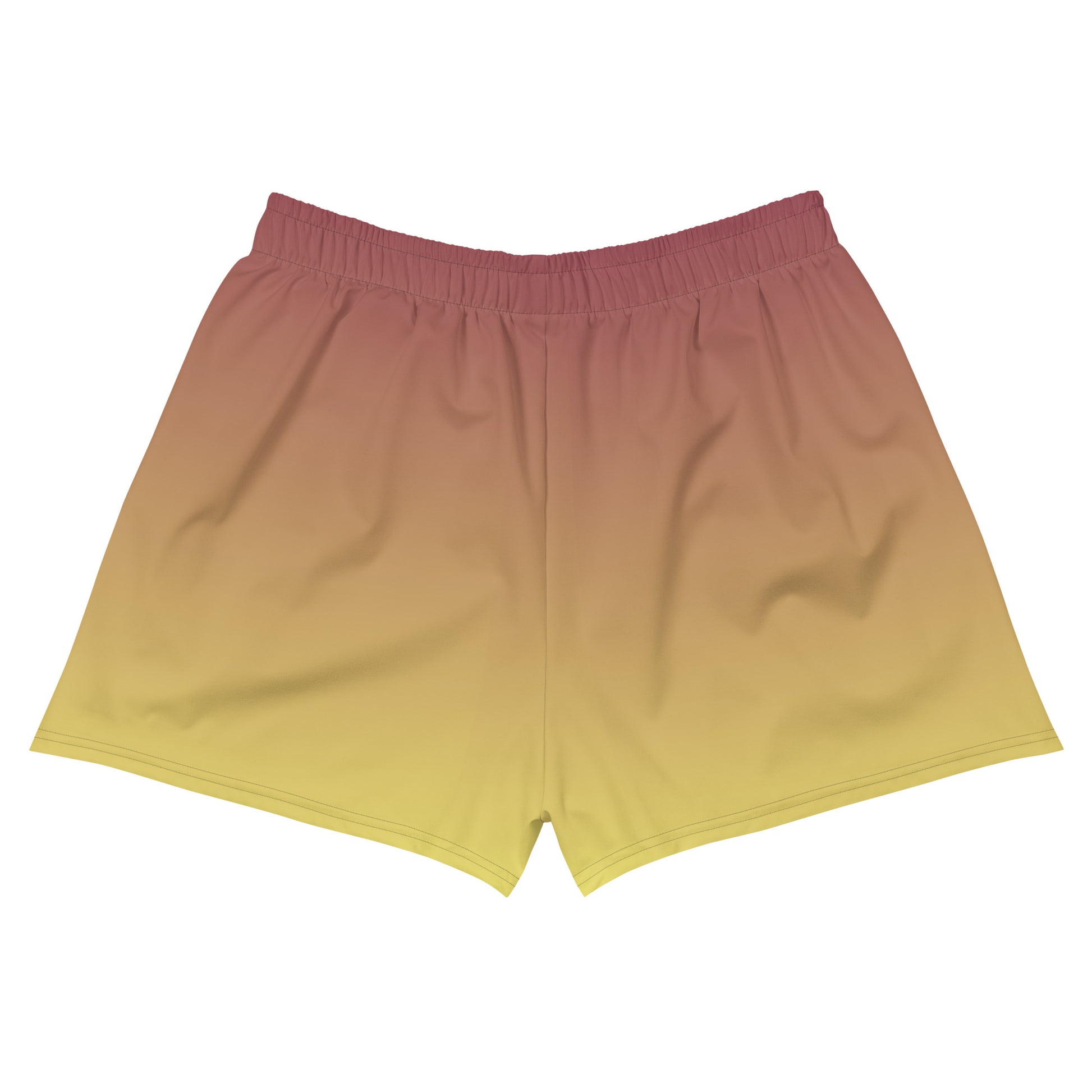 FLAKOUT Sport Golden Raspberry Women’s Recycled Athletic Shorts - FLAKOUT