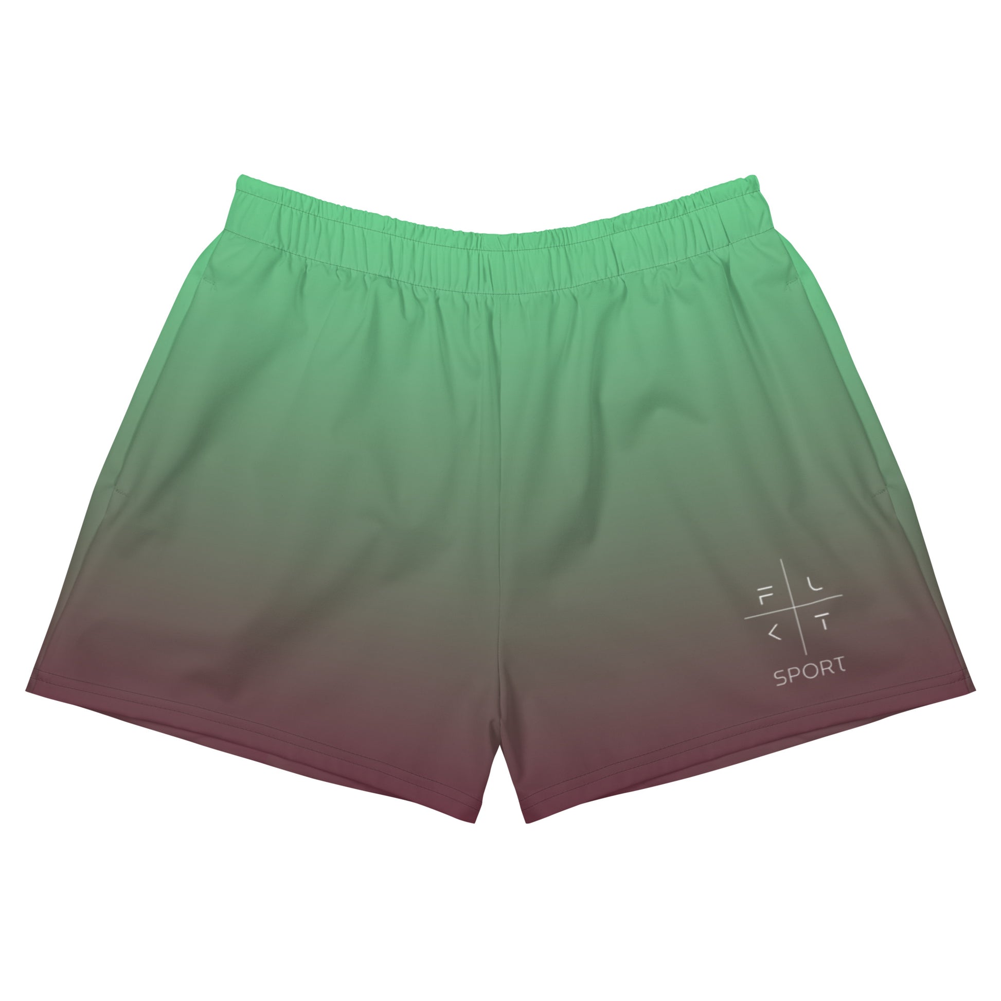 FLAKOUT Sport Midnight Blossom Women’s Recycled Athletic Shorts - FLAKOUT