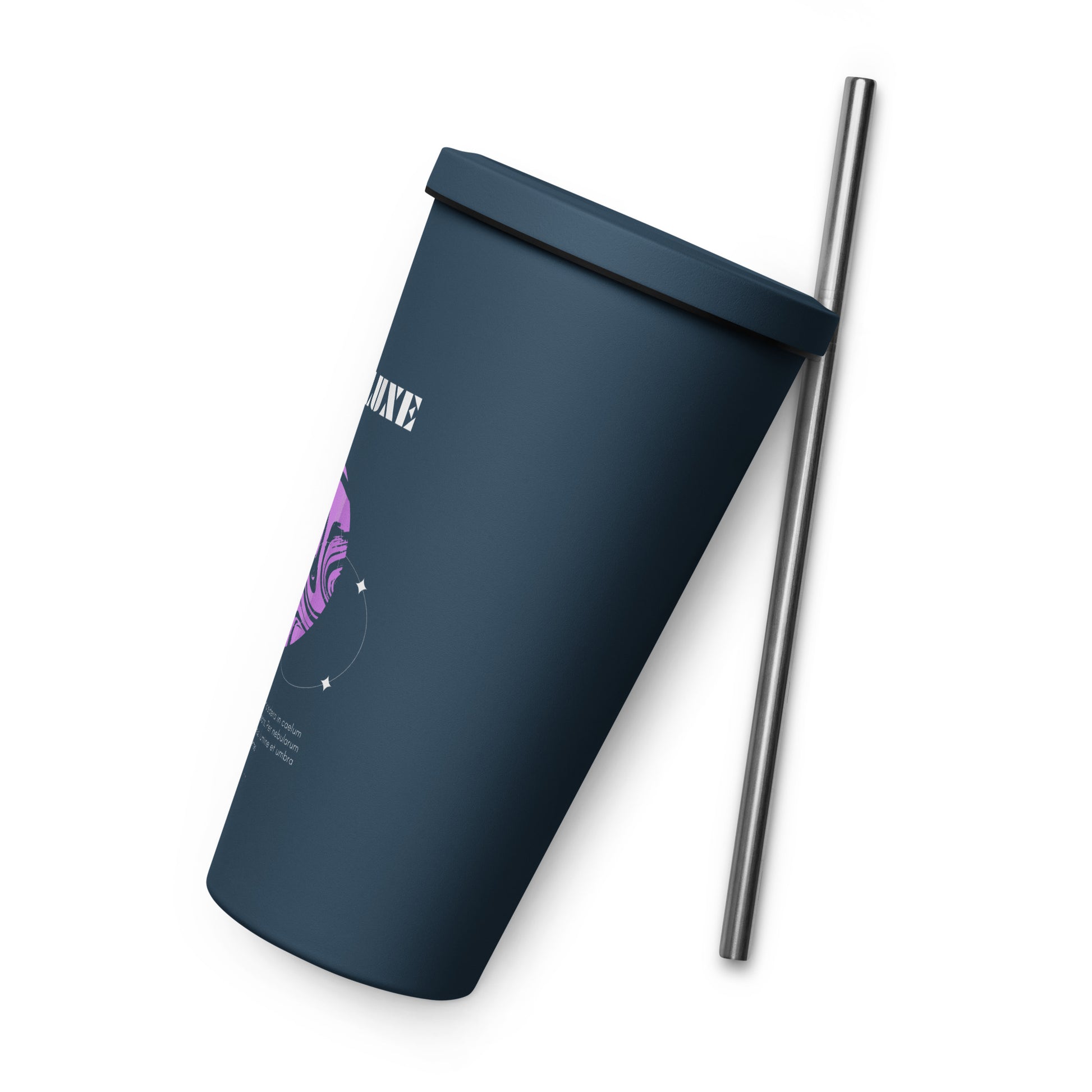 Nebuluxe Brilliance Insulated Tumbler With A Straw - FLAKOUT