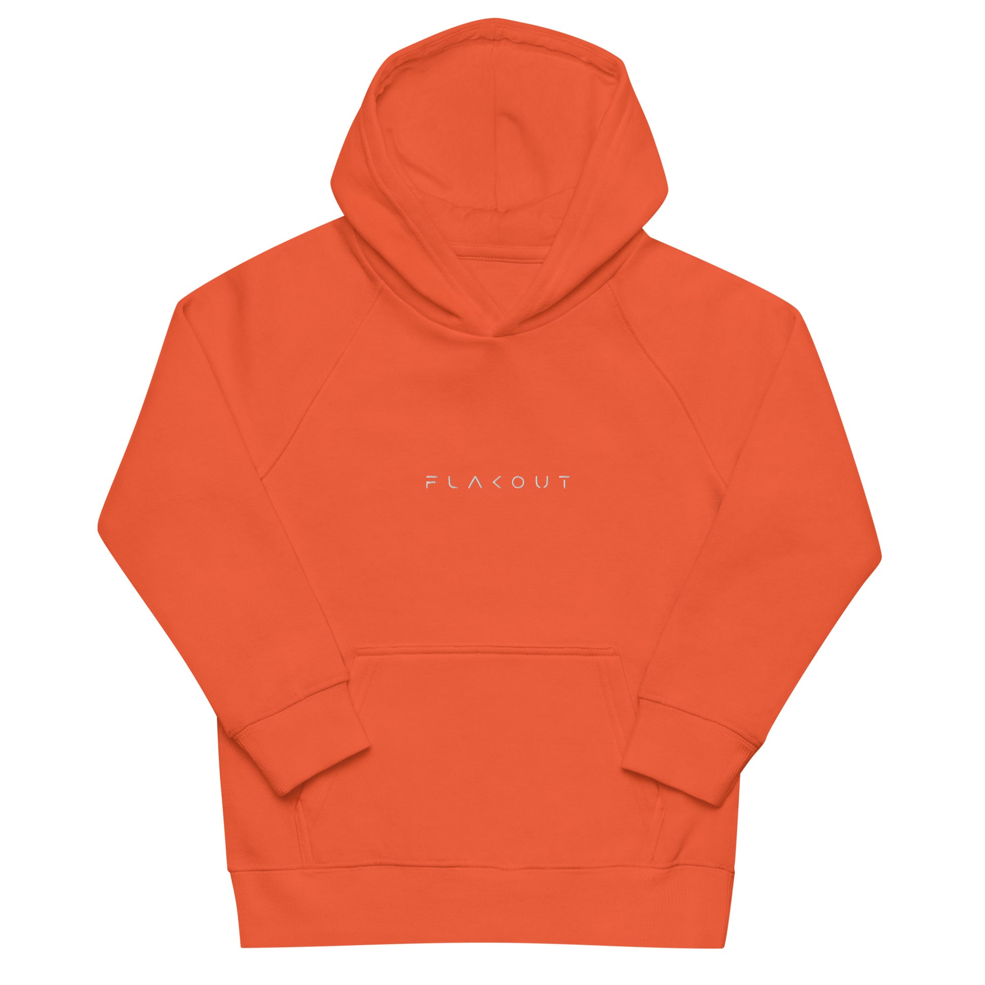 FLAKOUT Logo Embroidered Kid's Recycled Hoodie - FLAKOUT