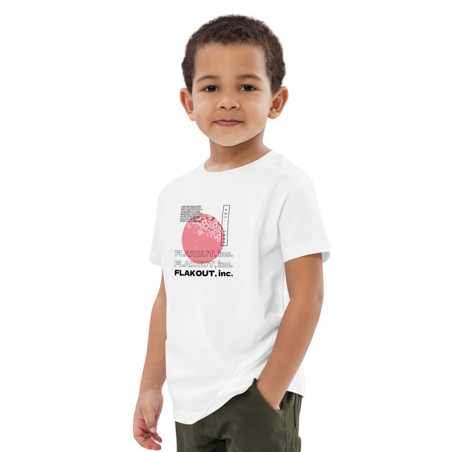 Zen Blossom Kid's T-shirt - FLAKOUT