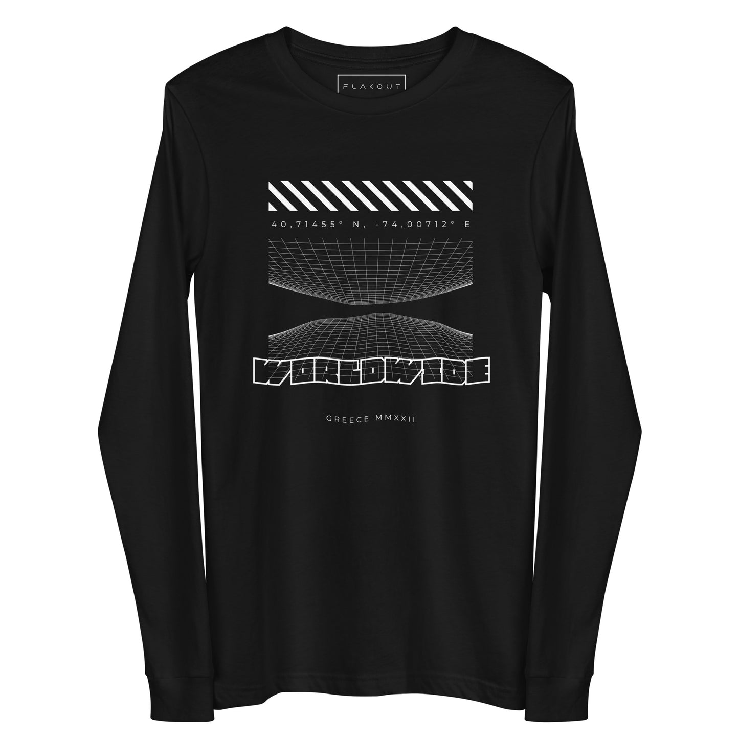 Long Sleeve Tee Worldwide - FLAKOUT