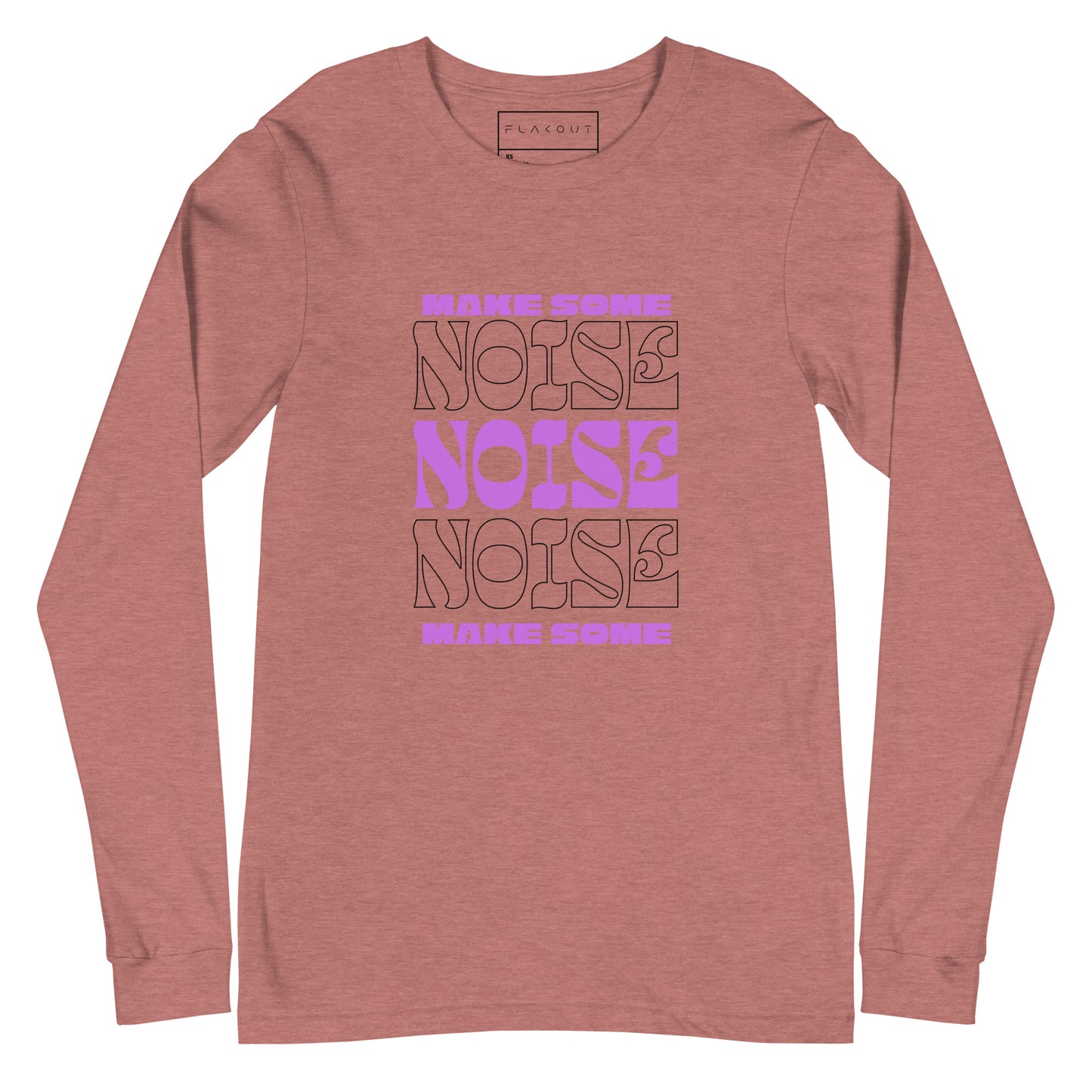 Resonance Make Some Noise Swagger Long Sleeve Tee - FLAKOUT