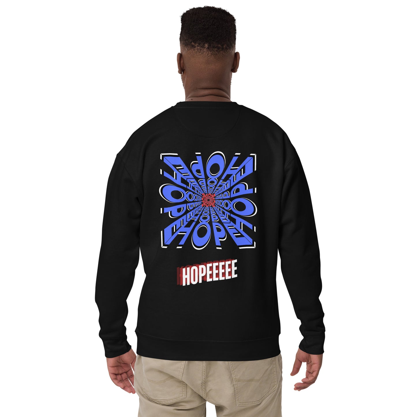 Hopeeeee Unisex Fleece Sweatshirt - FLAKOUT