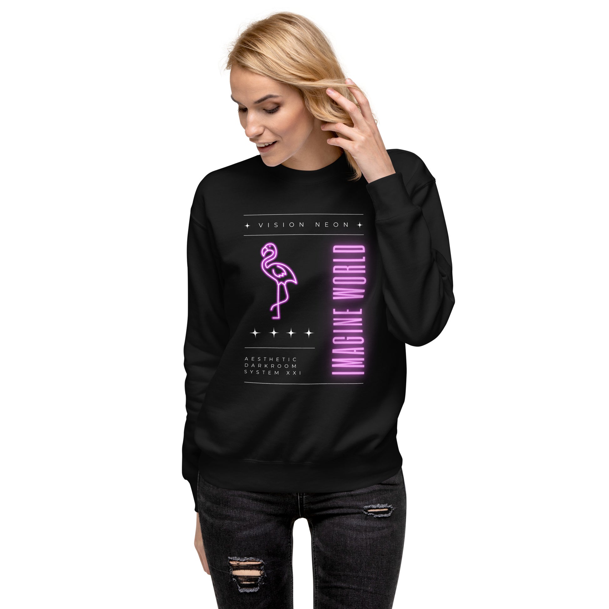 Vision Neon Utopia Sweatshirt - FLAKOUT