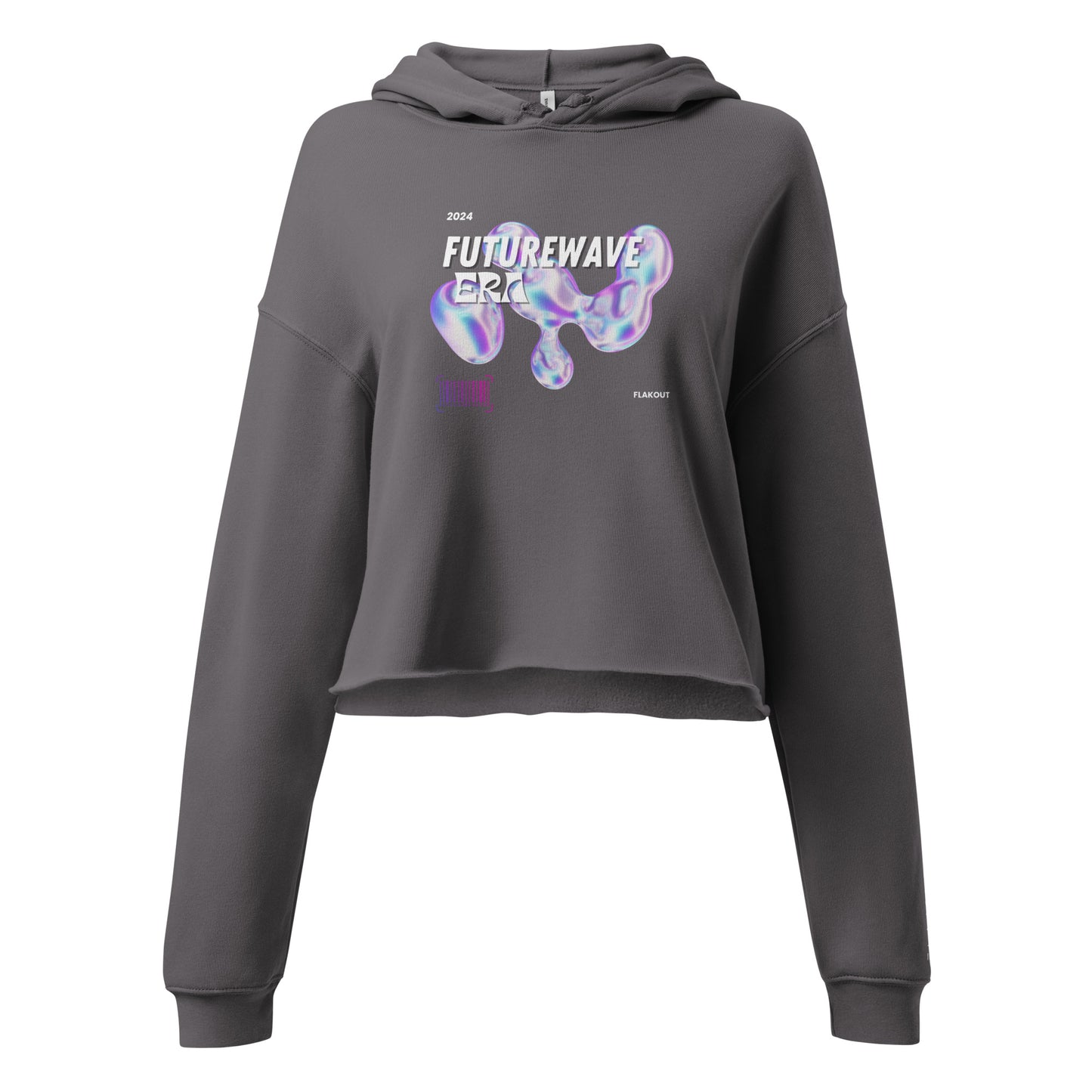 Futurewave Era Women's Crop Hoodie - FLAKOUT