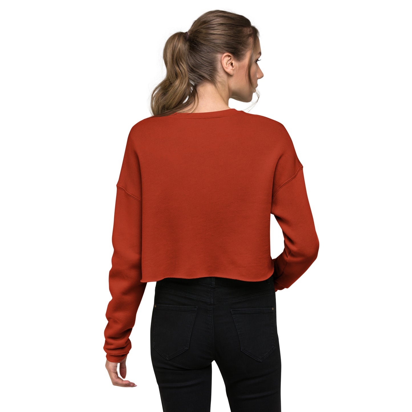 Zenithia Women's Crop Sweatshirt - FLAKOUT