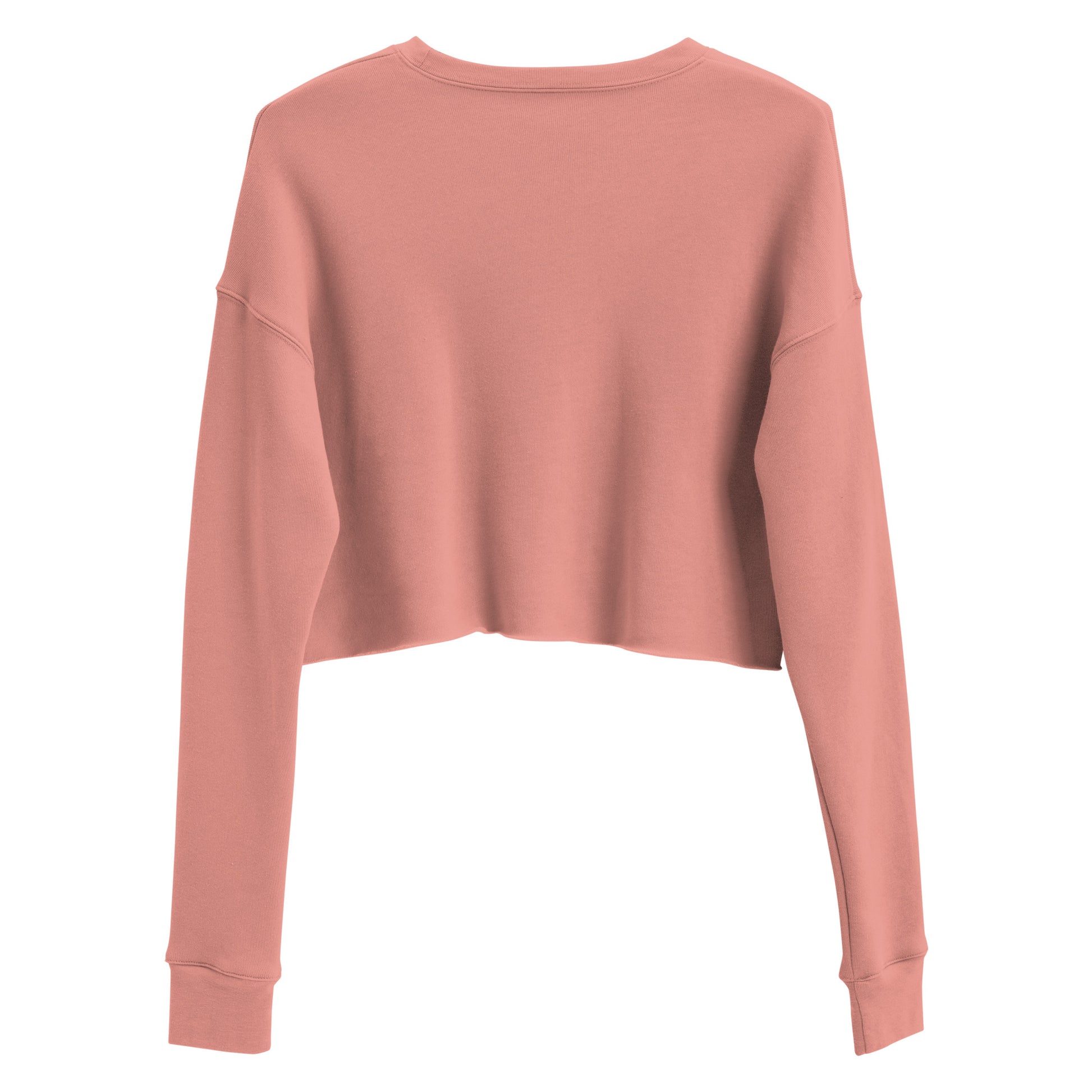 Streetwise Urbanity Women's Crop Sweatshirt - Mauve - FLAKOUT