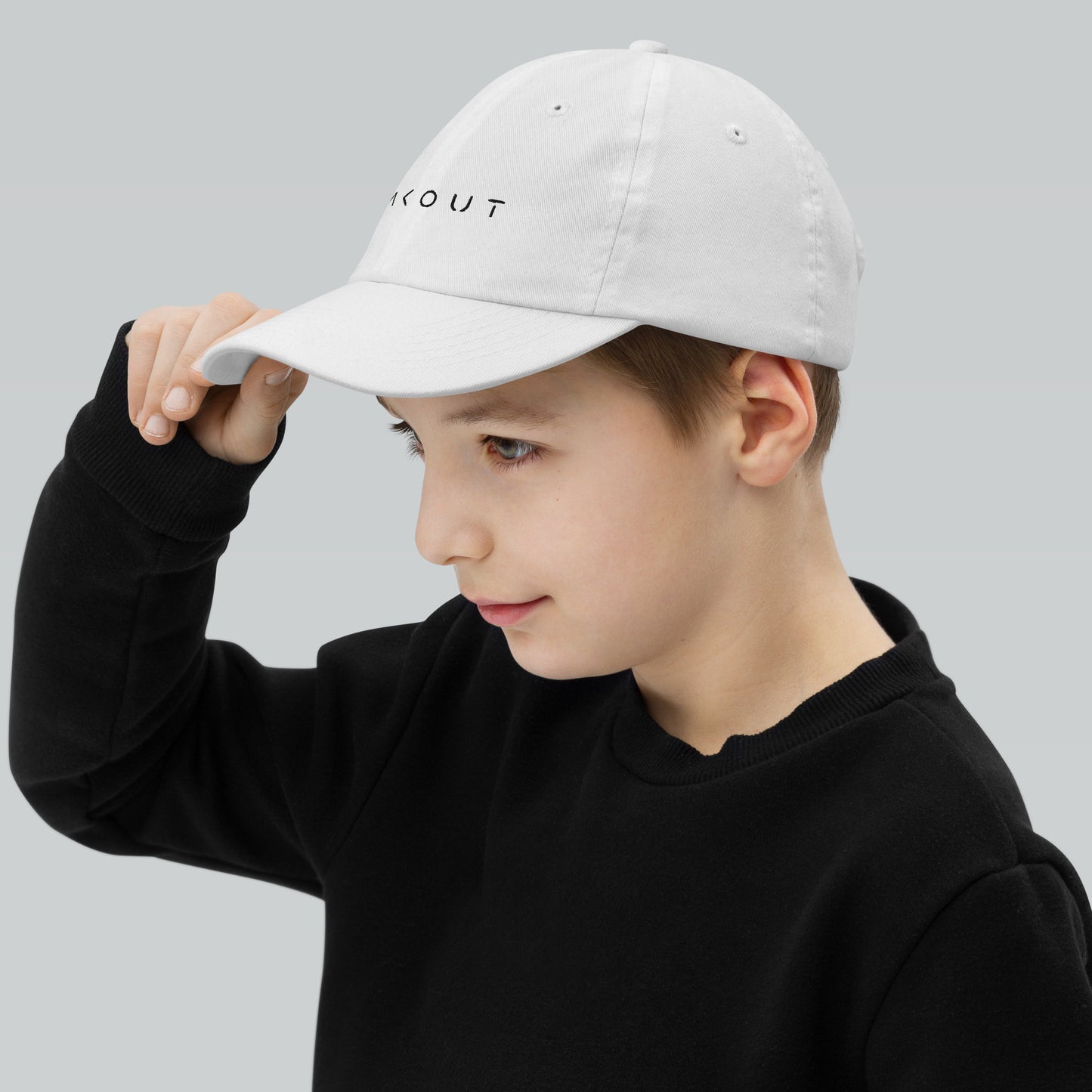 FLAKOUT Logo Embroidered Kid's Baseball Cap