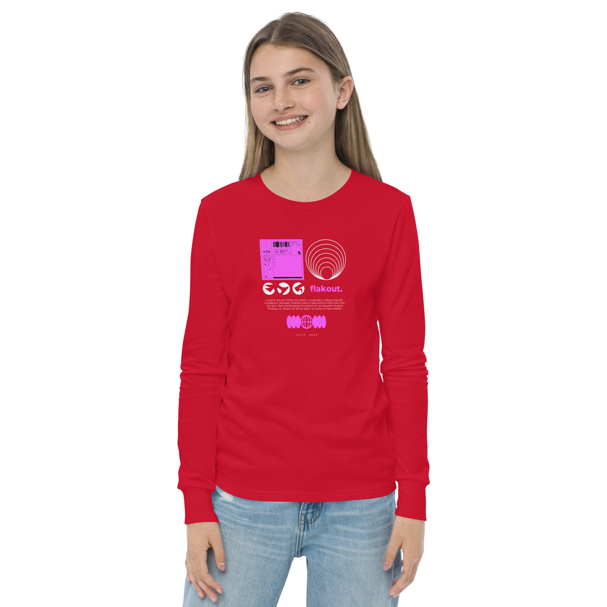 Kid's Long Sleeve Shirt Flakout. - FLAKOUT