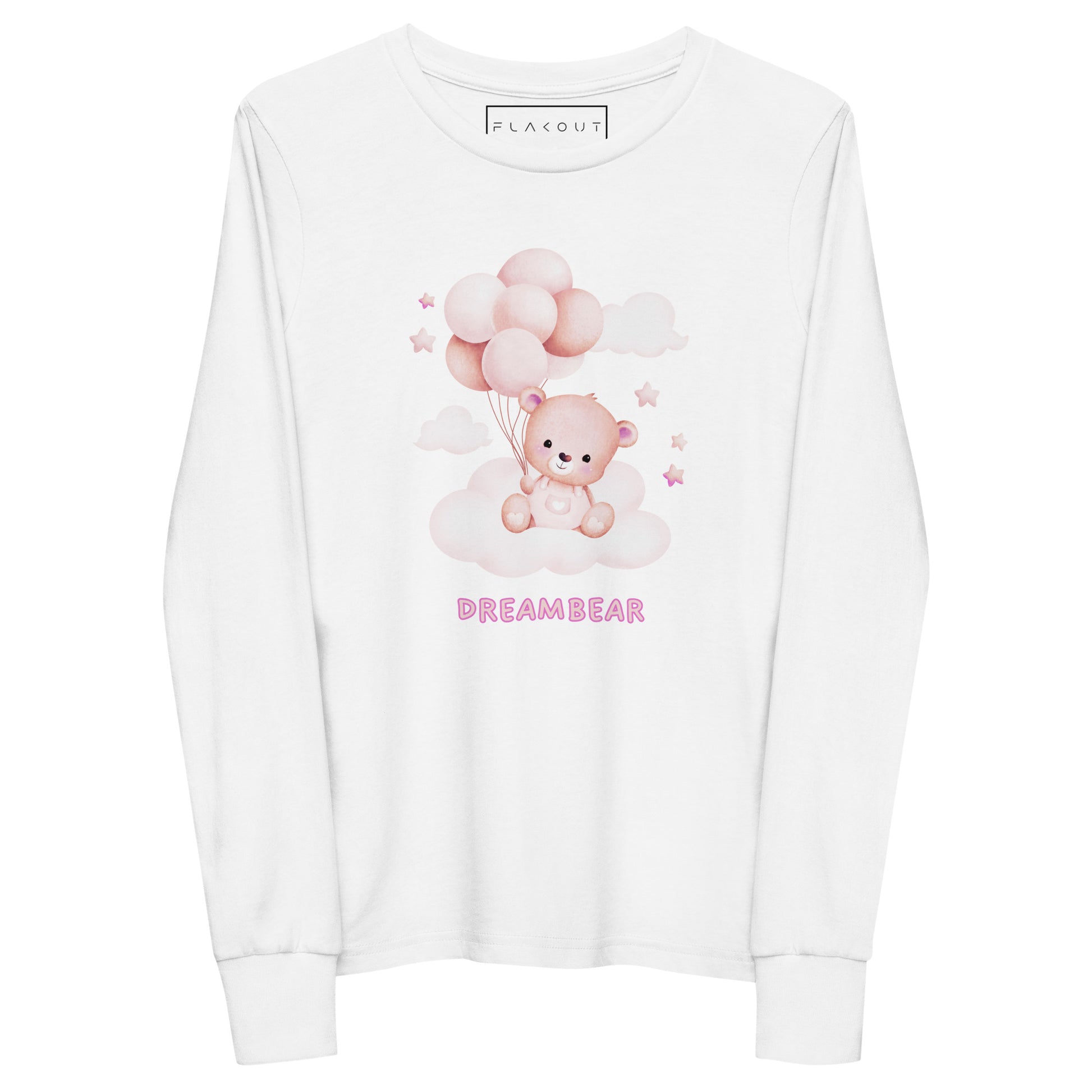 Dreambear Girl's Long Sleeve Tee - FLAKOUT