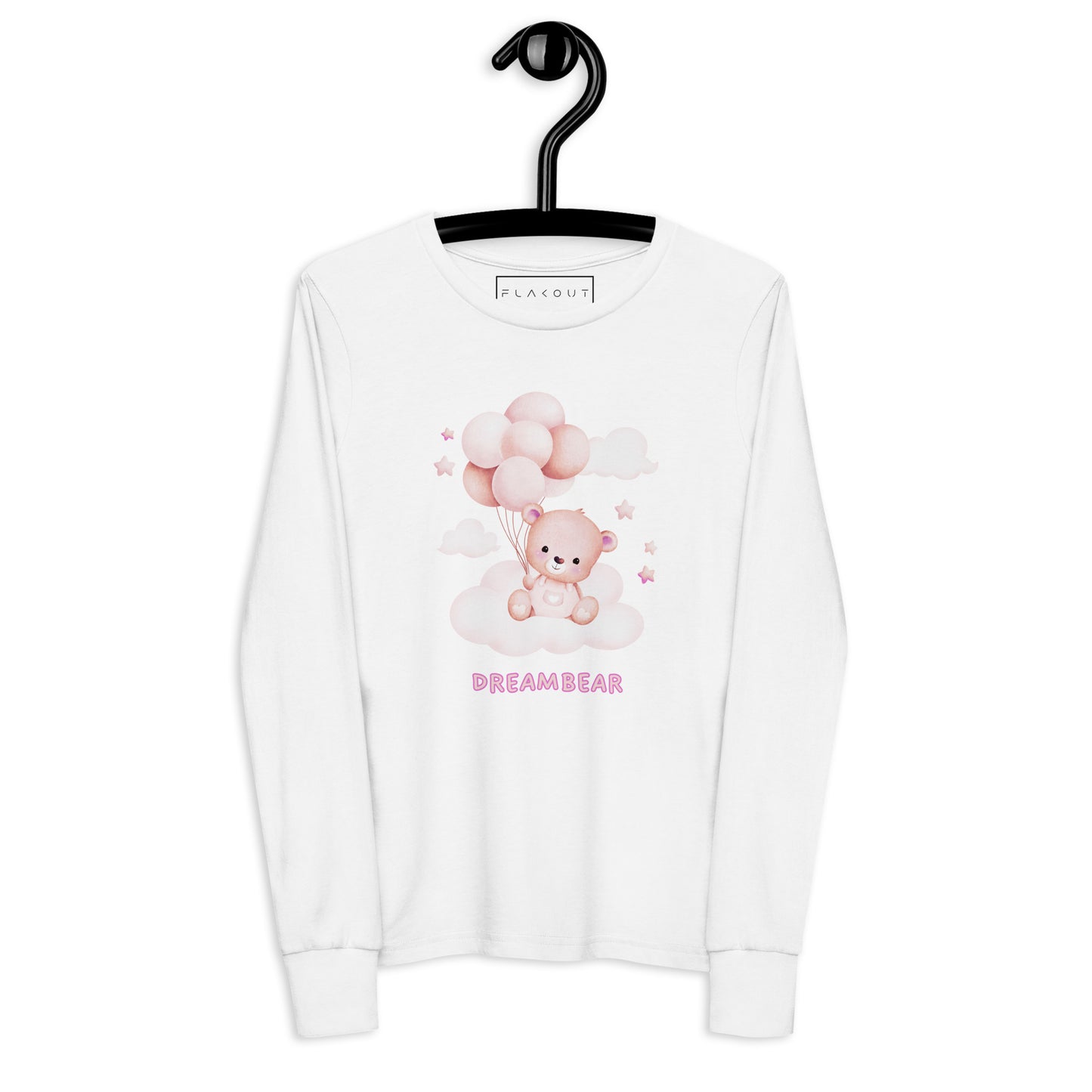 Dreambear Girl's Long Sleeve Tee - FLAKOUT