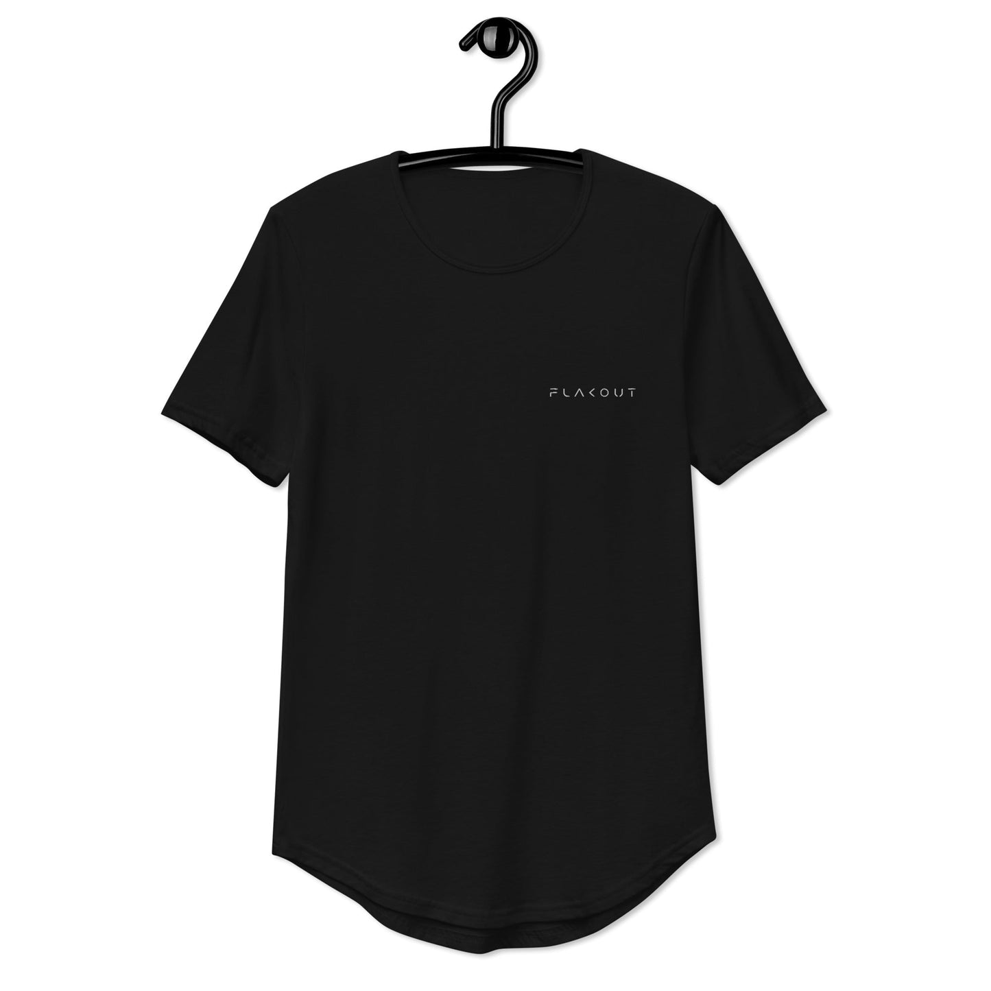 Men's Curved Hem T-Shirt - FLAKOUT