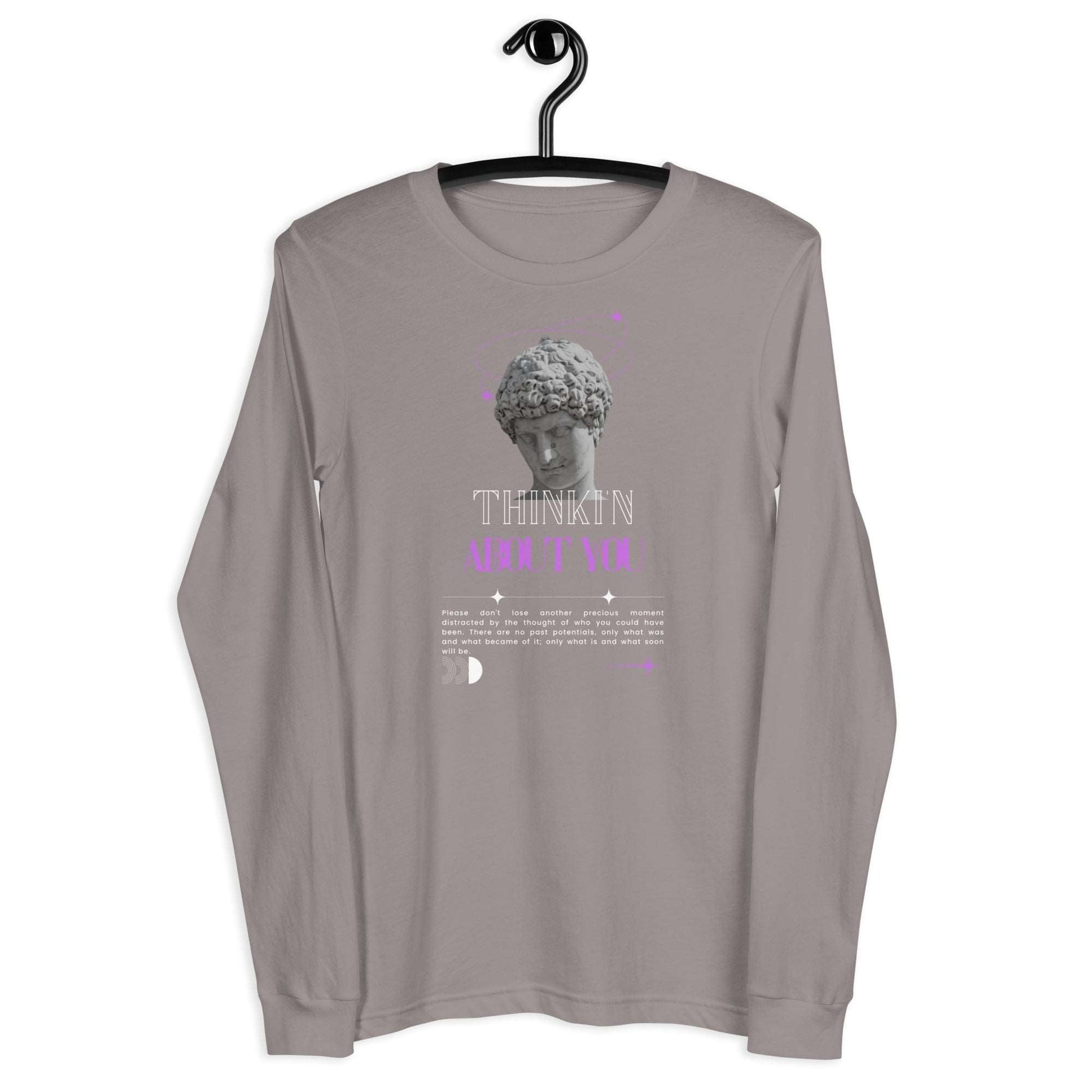 Mindfully Thinki'n About You Long Sleeve Tee - FLAKOUT