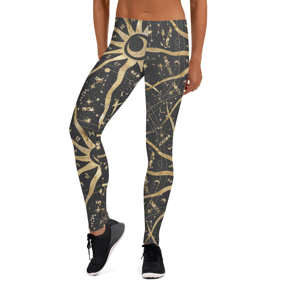 Women's Leggings Ancient Sun - FLAKOUT