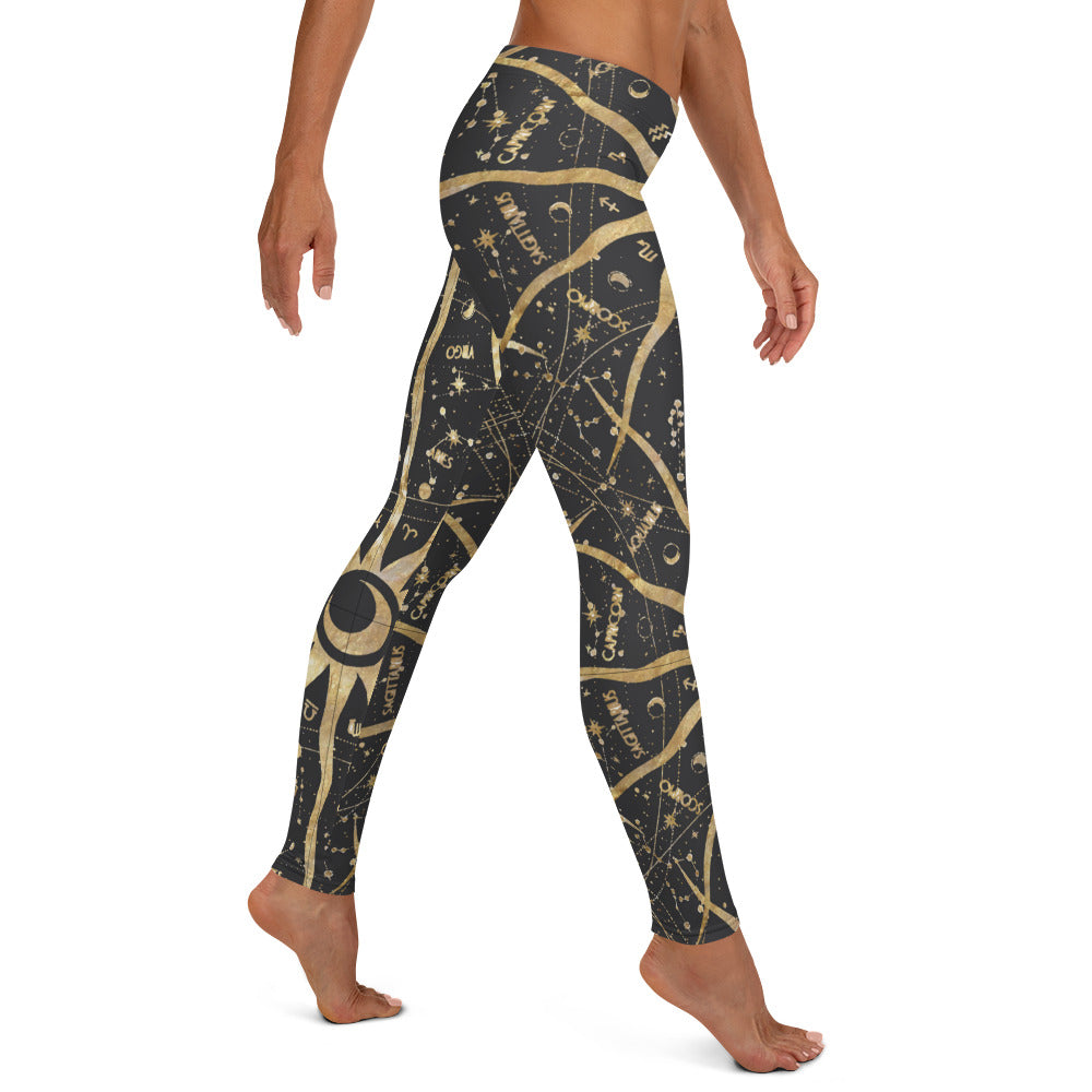 Women's Leggings Ancient Sun - FLAKOUT