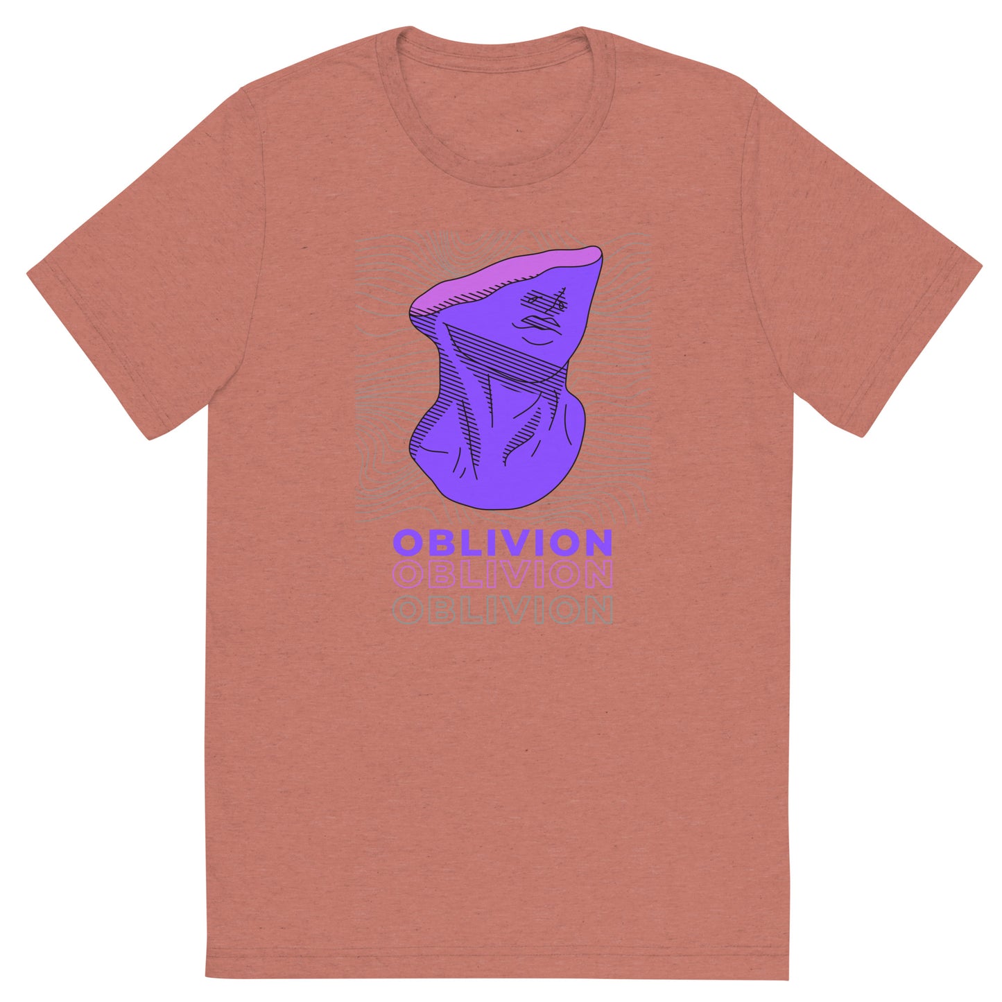 Violet Veil Of Oblivion T-shirt - FLAKOUT